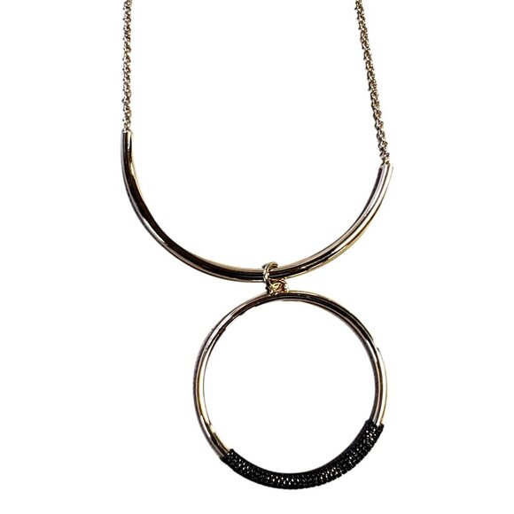 BCBGeneration Circle Pendant Necklace - Picture 2 of 6